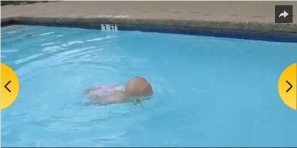 beba- bazen- plivanje