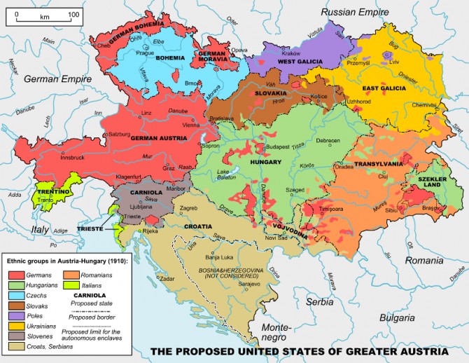 karta nemacke i austrije ŠOKANTNA,TAJNA KARTA AUSTROUGARSKE: Hrvatska bi dobila Bosnu da  karta nemacke i austrije